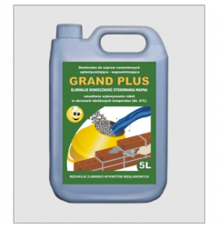 GRAND PLUS 5L plastyfikator do zapraw budowlanych  - 1